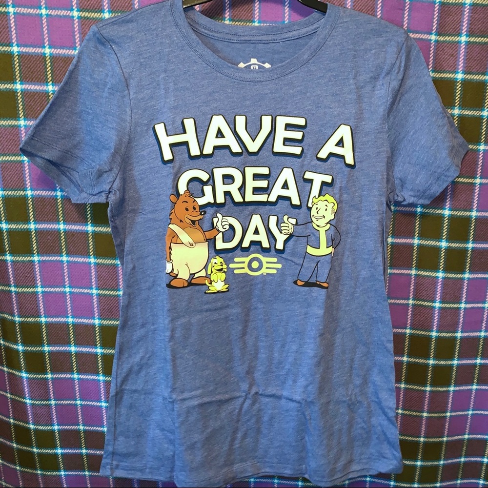 L.E. FALLOUT #3 Have A Great Day T Shirt Of Month